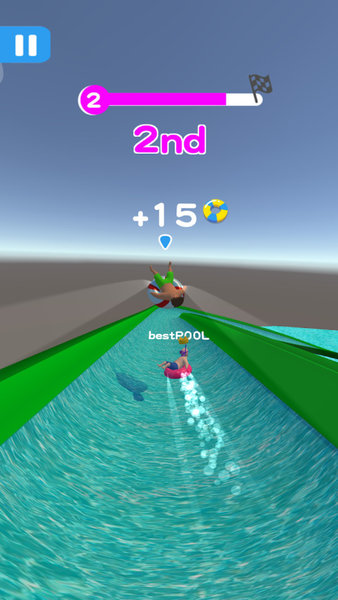 水上滑梯冲刺手游 V1.0 安卓版