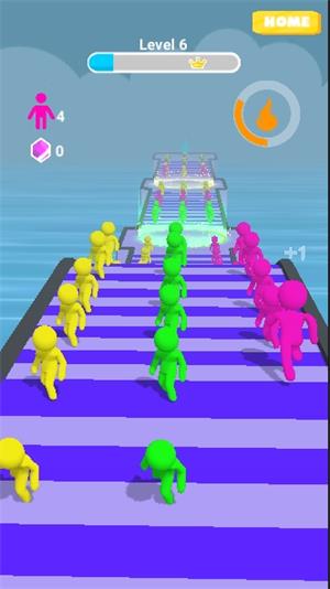 色彩奔跑狂潮最新版游戏截图