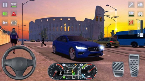 欧洲豪华车模拟2免费版游戏截图