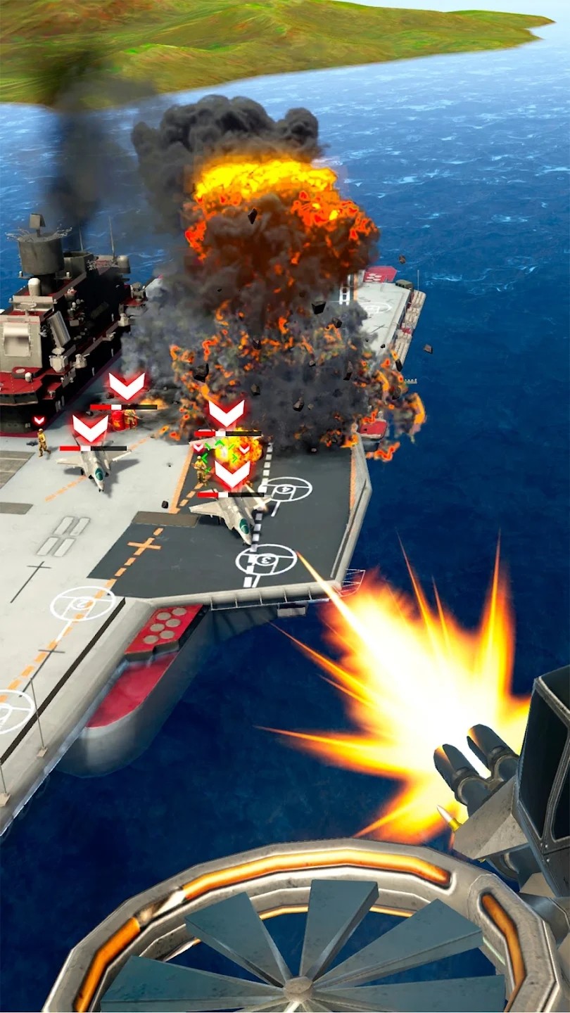 无人机攻击3D海上作战最新版图2