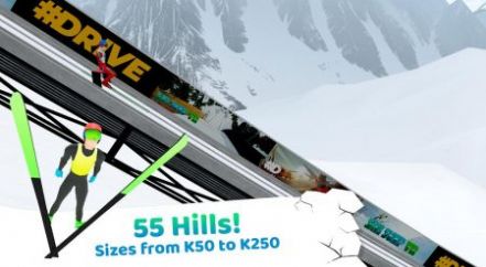 滑雪冲刺跳跃安卓版图1