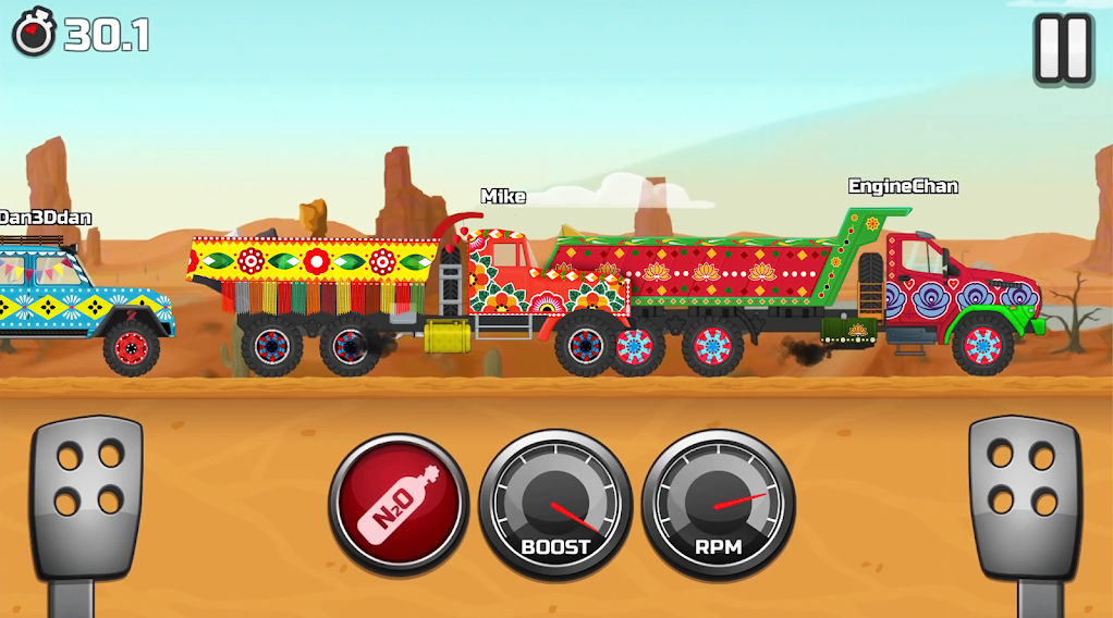 卡车赛车模拟器免费版游戏截图