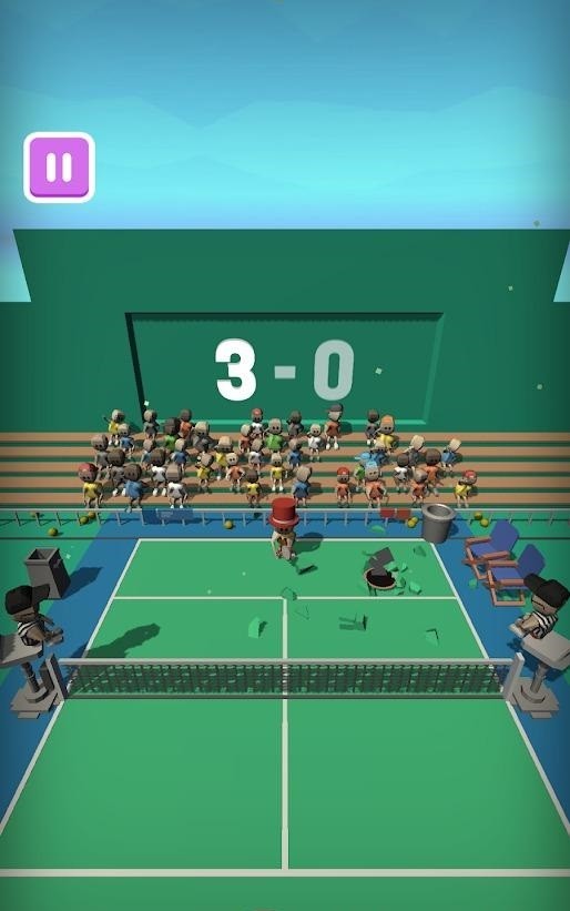 指划网球中文版游戏截图