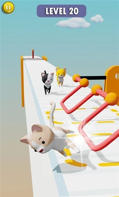 猫咪障碍赛3D安卓版游戏截图