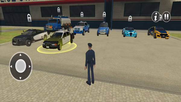警车自由驾驶模拟安卓版图1