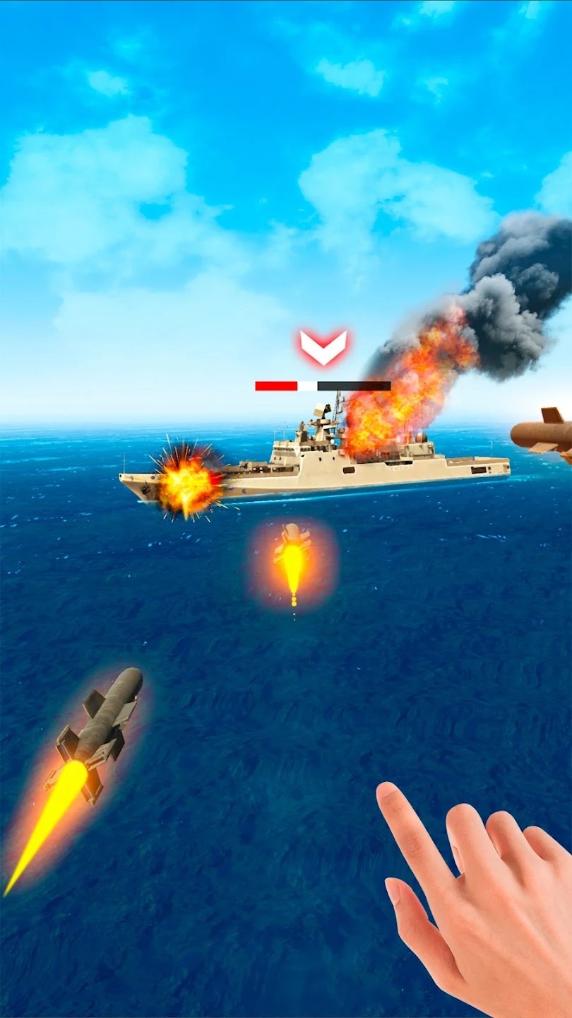 无人机攻击3D海上作战最新版图1