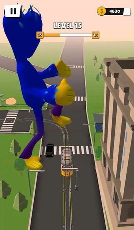 电车狂飙蓝色怪物3D手机版最新版图1